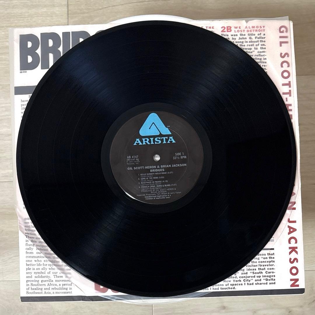 LP/レアグルーヴ/BRIDGES/GIL SCOTT HERON AND...