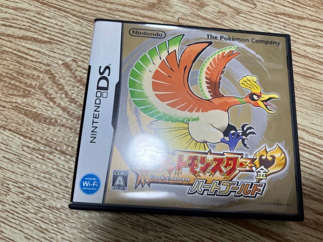 ポケットモンスター ソフト3つ+ハートゴールドの箱のみ