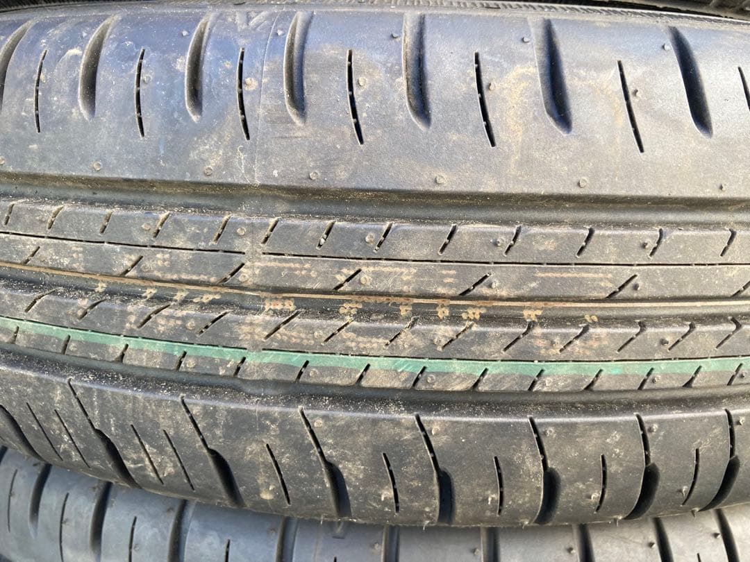 新車剥がし DUNLOP 155/65R14 23年製 夏タイヤ