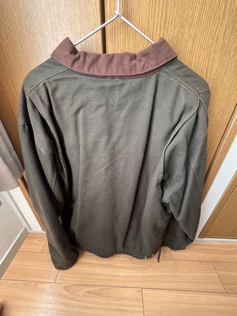 Carhartt ジップアップジャケット ダークグリーン