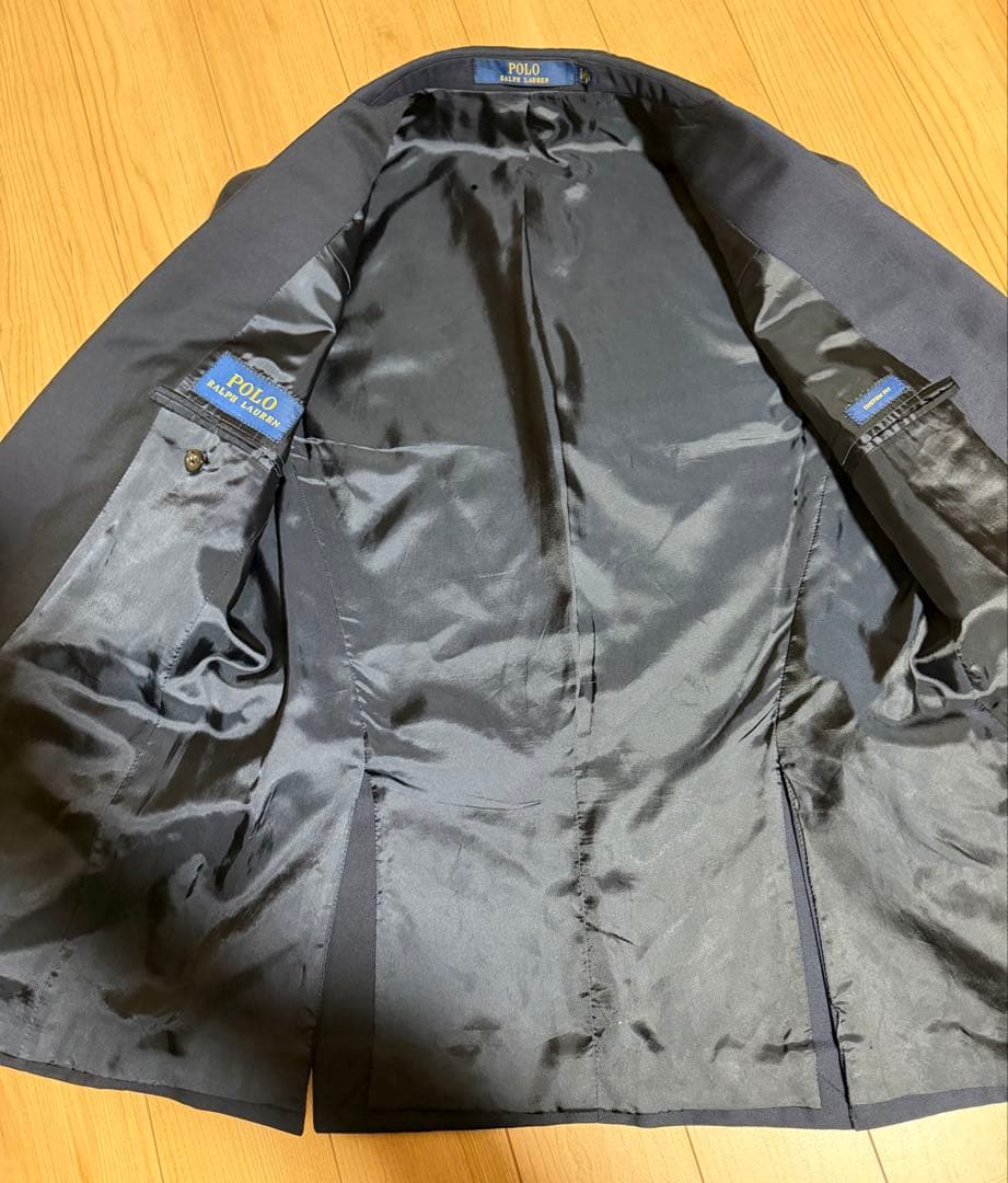 【美品】ポロラルフローレン 金ボタンブレザー