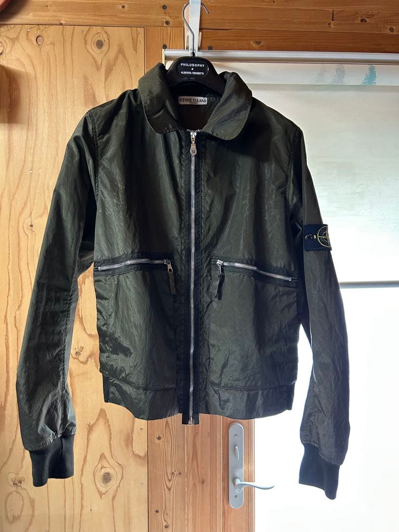 【希少】STONE  Nylon l フライトジャケット