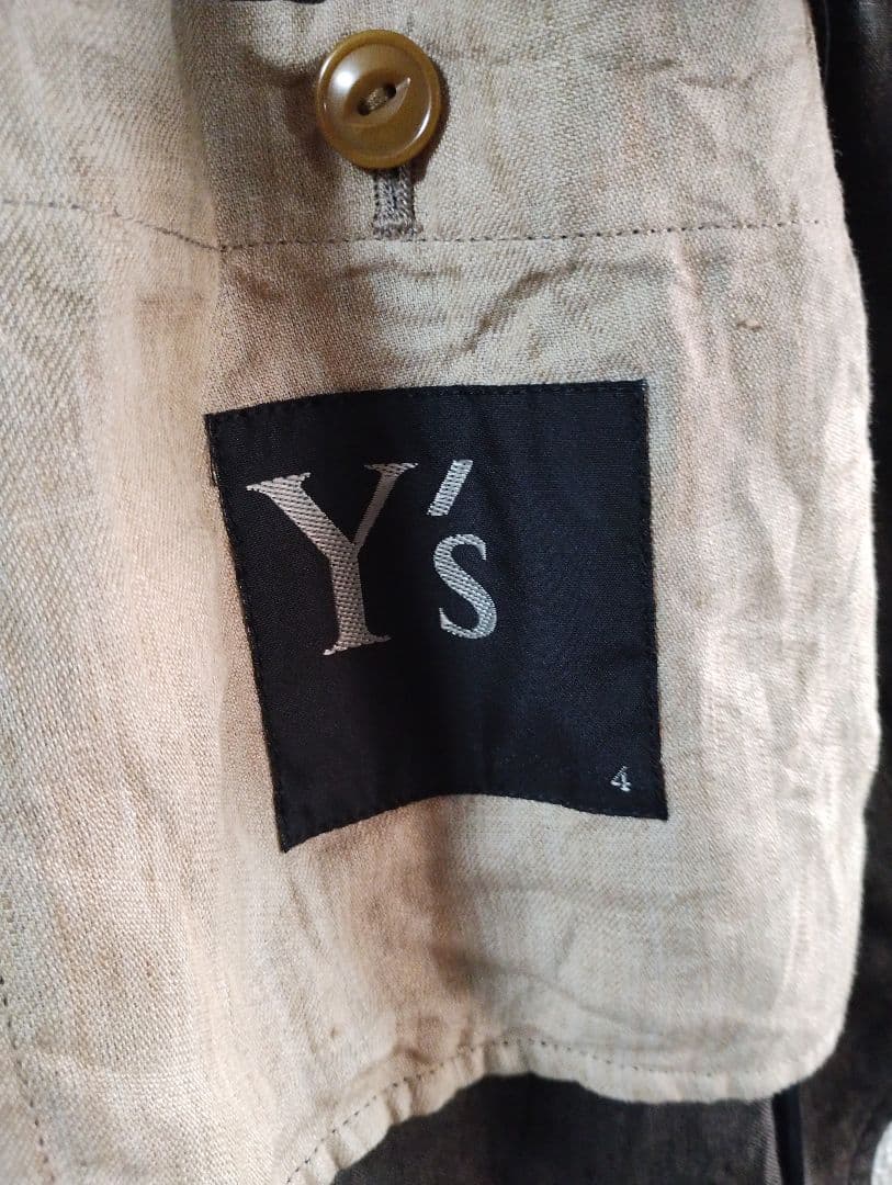 Y's リネンロングコート＆パンツ　セット