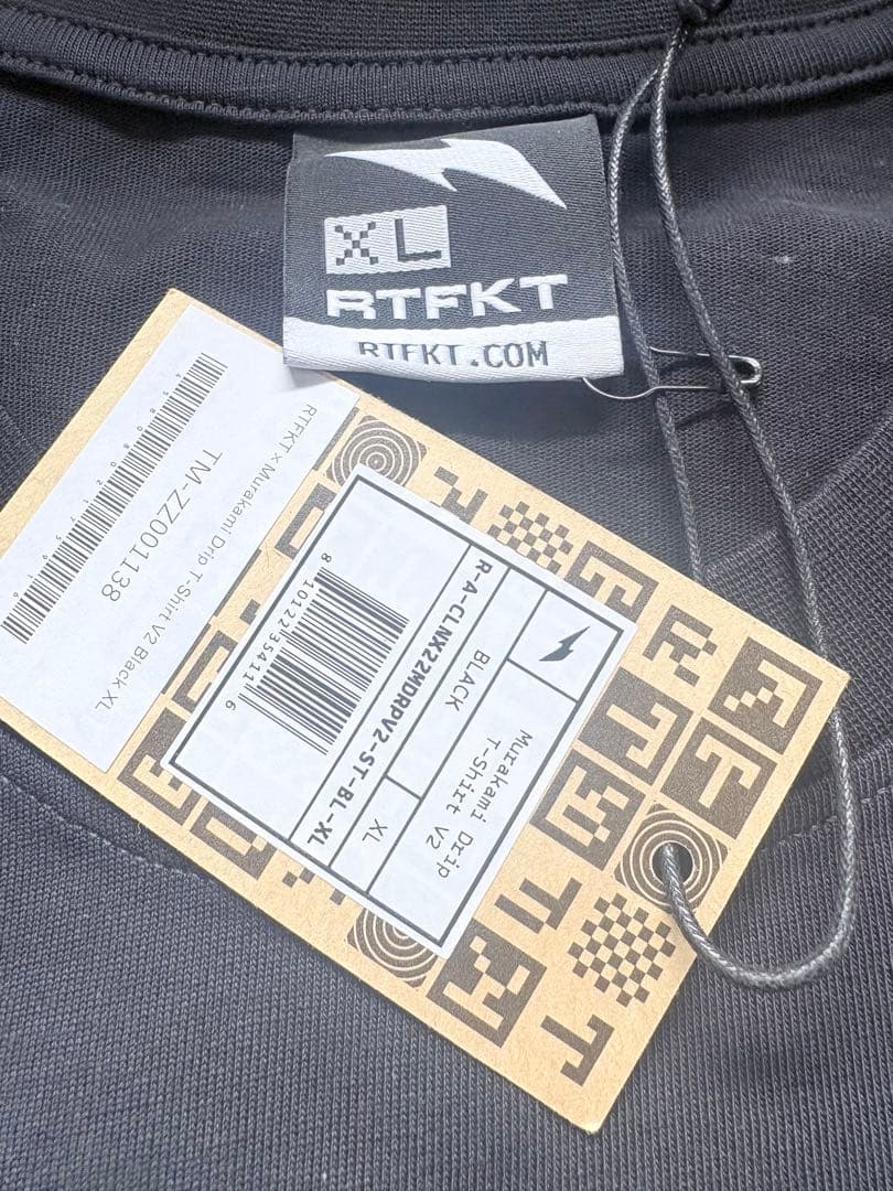 村上隆 RTFKT Makanai Drip LS Shirt ブラック XL