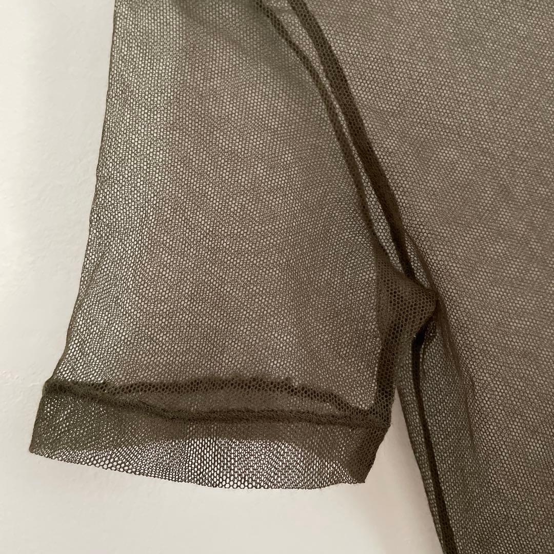 Helmut Lang 1999 本人期 メッシュ ミリタリー Tシャツ
