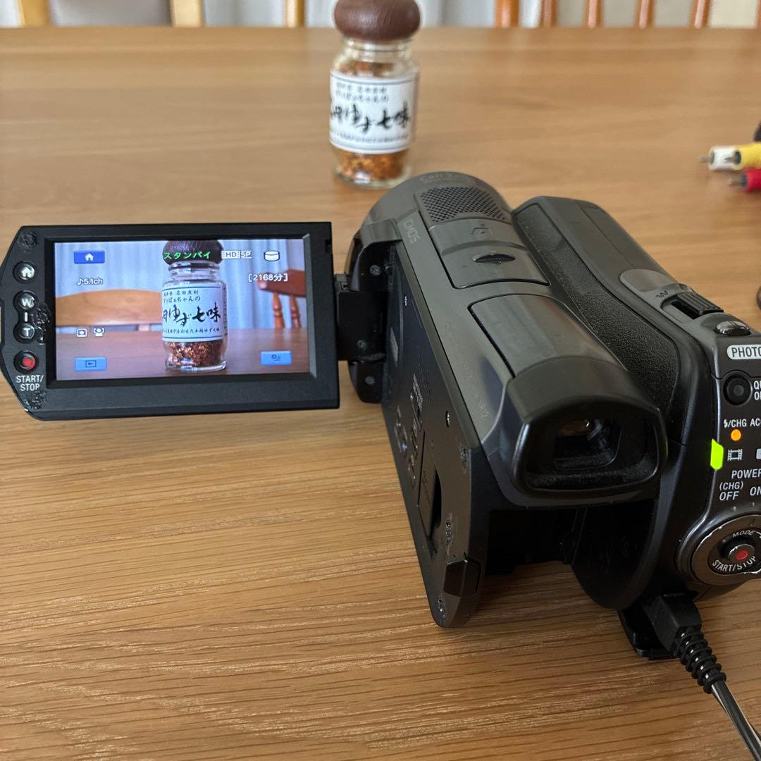 SONY Handycam SR12 120GB フルHDビデオカメラ