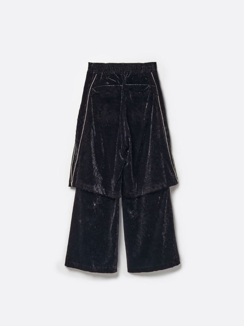 新品未使用　2way sublations 24AW ベルベットトラックパンツ