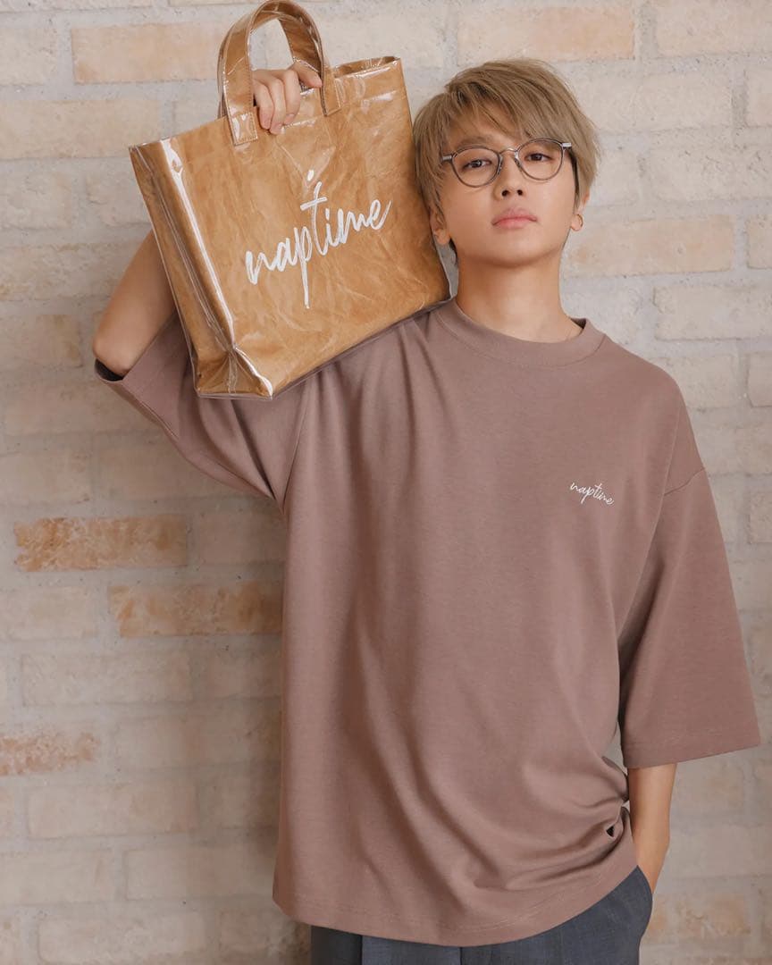 【(*´ω｀*) 】Naptime. トートバッグ BEIGE