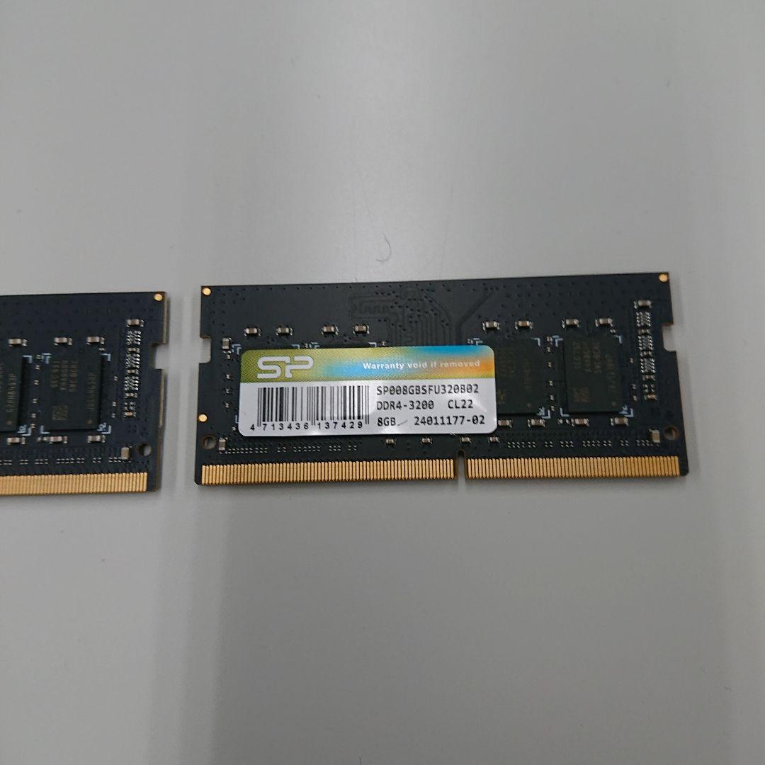 【中古品】 SiliconPower DDR4-3200 16GB（8GBx2）