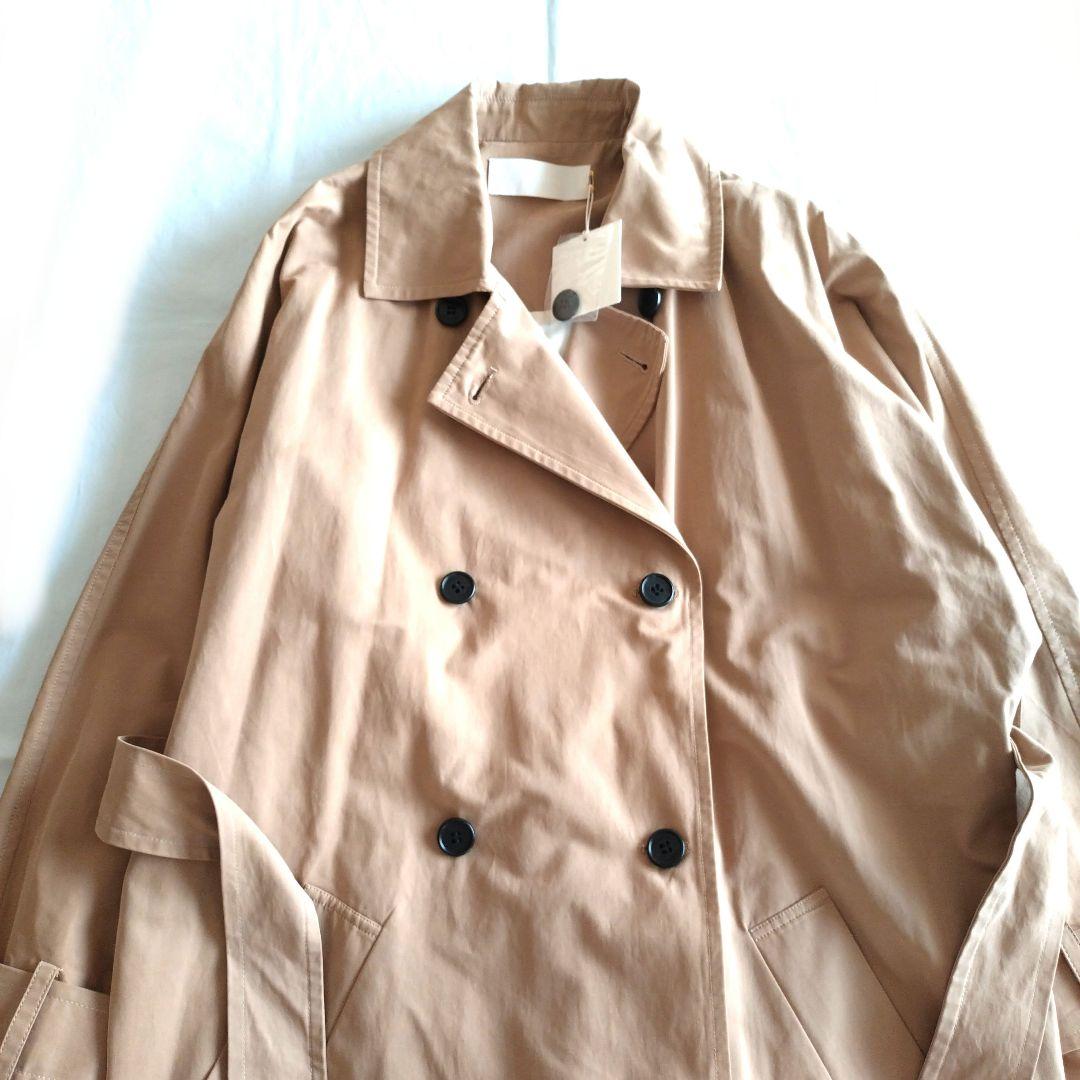 TODAYFUL　オーバー　トレンチコート　ロング　38　ベージュ