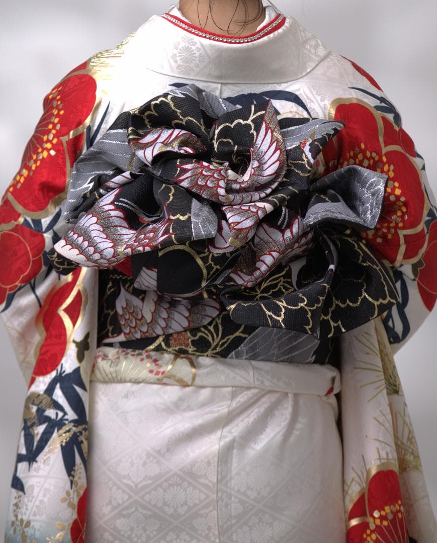 ≪美品≫正絹　振袖9点フルセット【934】【150cm~160cmの方用】