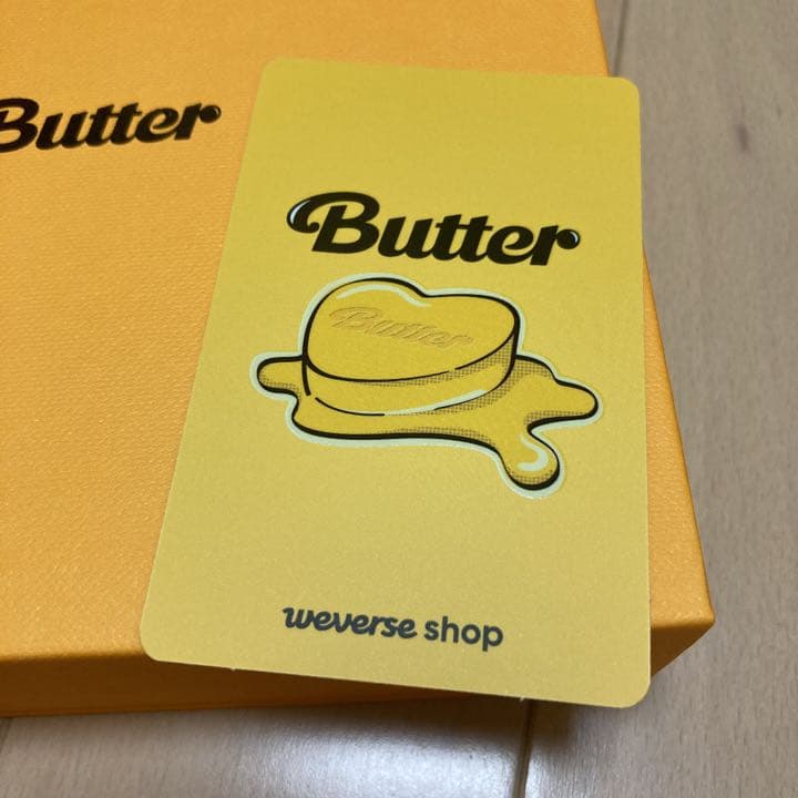 BTS  Butter  バター　トレカ　weverse フィルム グク