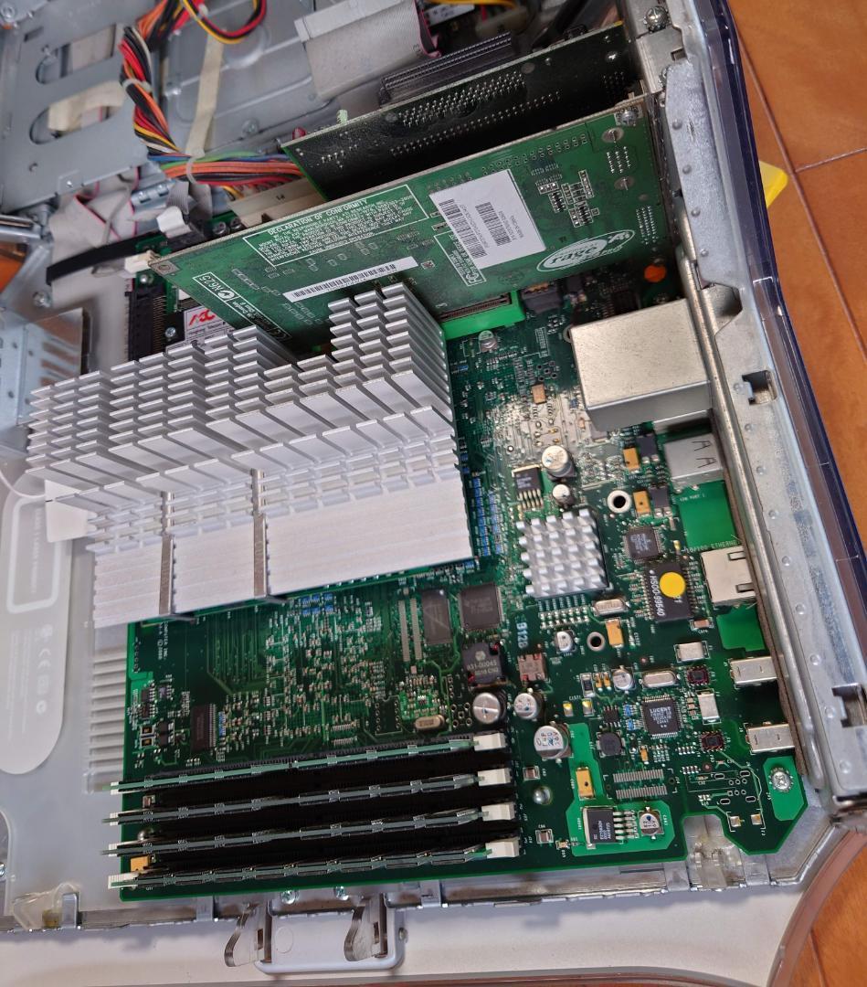 Apple Power Mac G4 グラフィックカード＆SCSI装着、HDD無