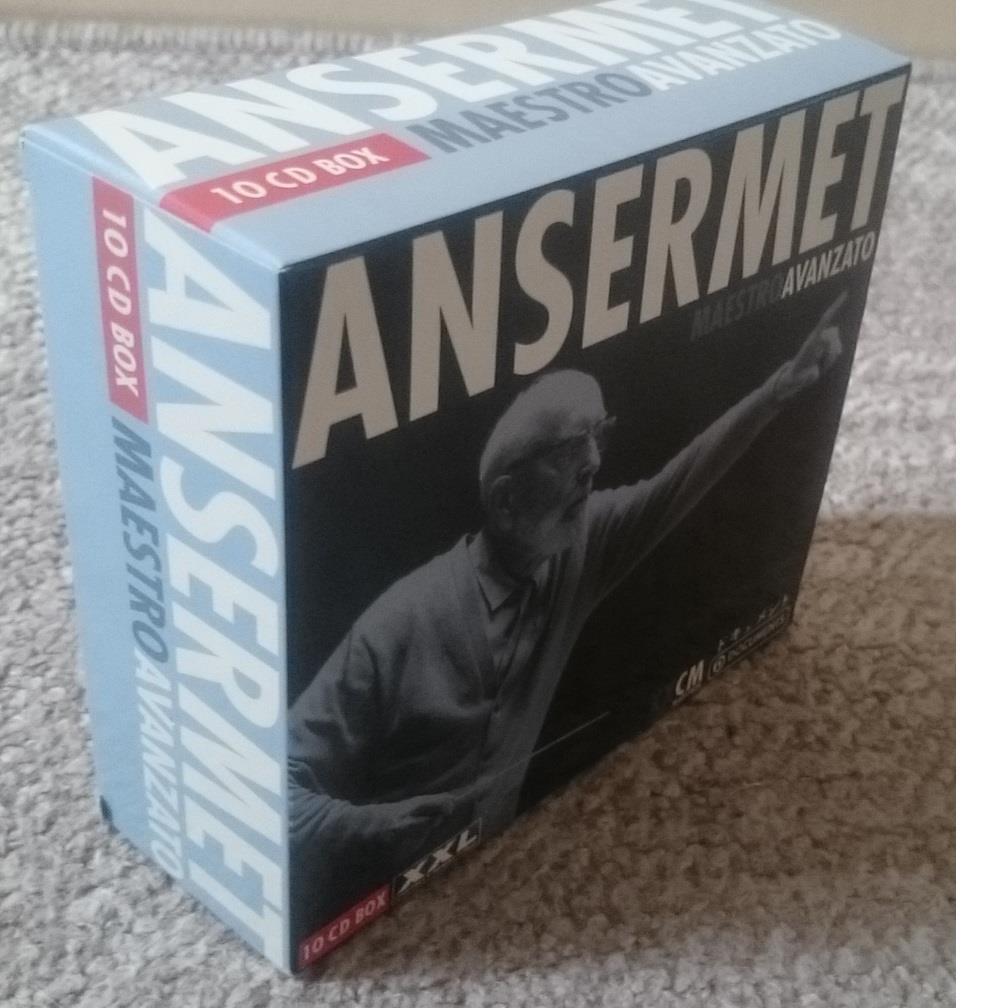 MF　　アンセルメ　Ansermet Maestro Avanzato　10CD