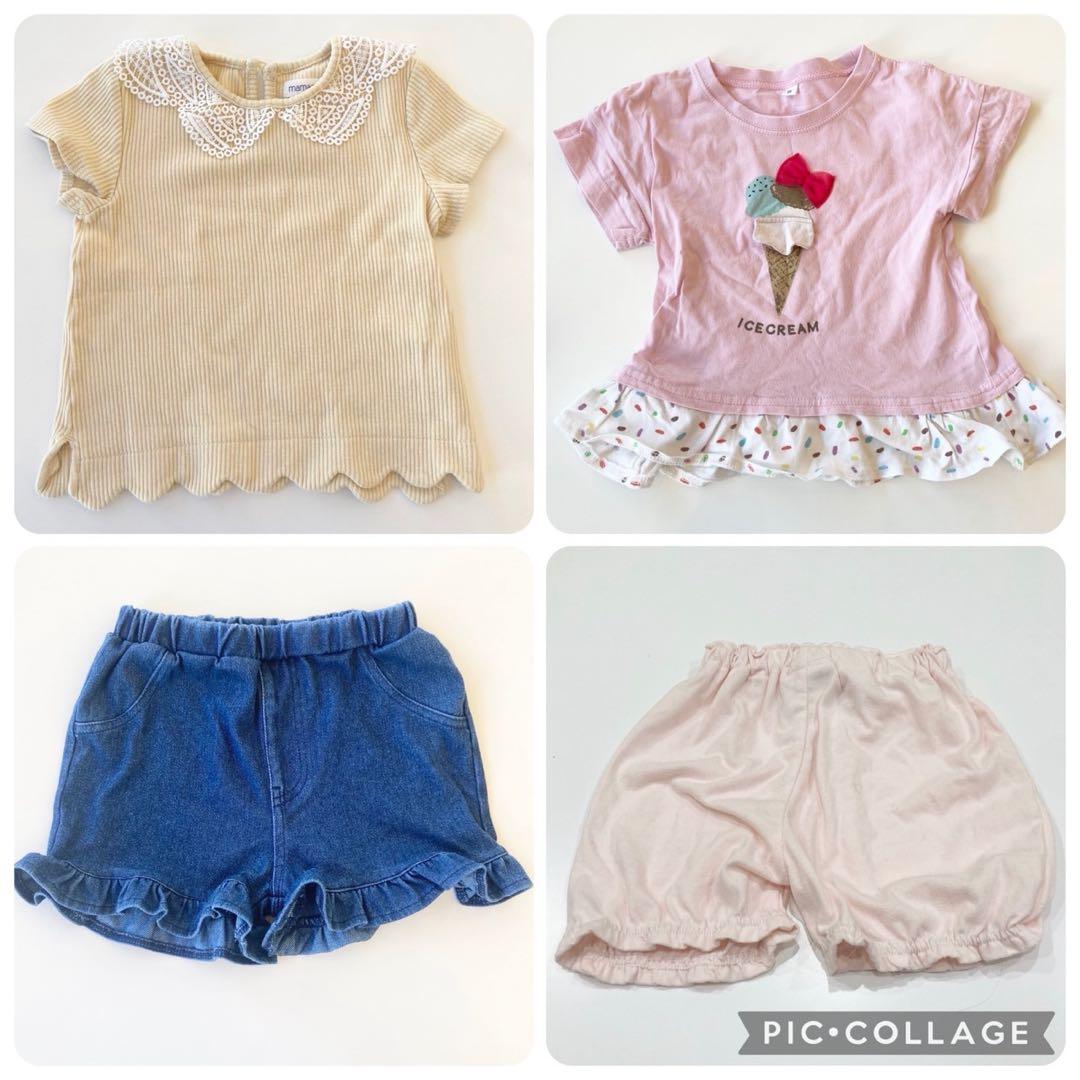 保育園着　100サイズ　まとめ売り　女の子　キッズ　子ども服　お出かけ着