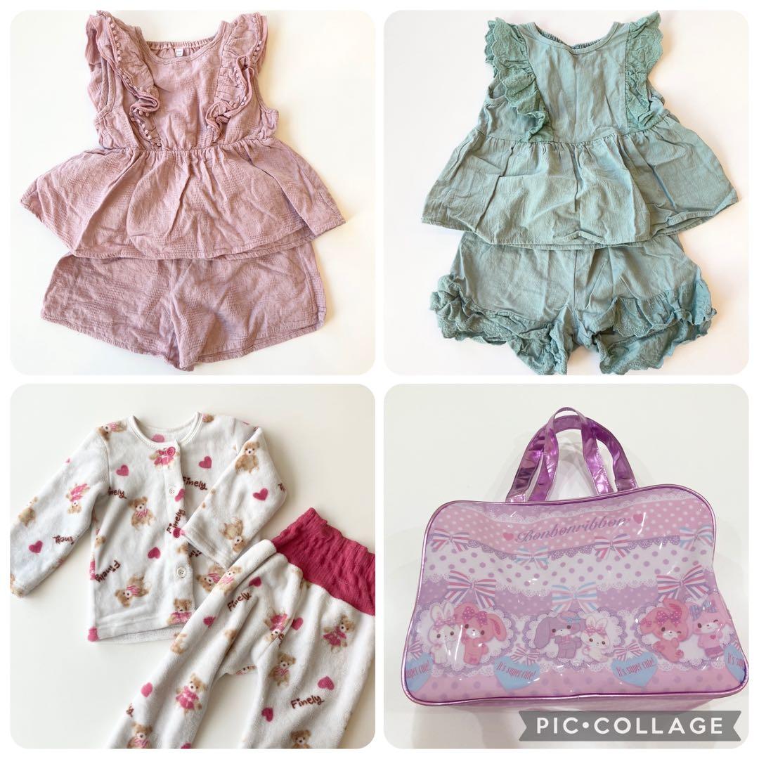保育園着　100サイズ　まとめ売り　女の子　キッズ　子ども服　お出かけ着