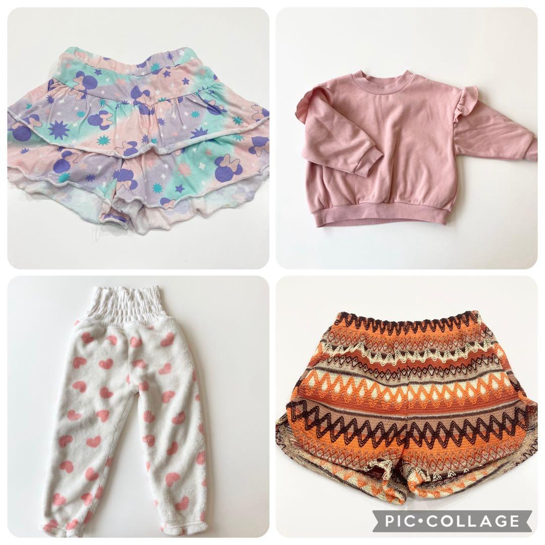 保育園着　100サイズ　まとめ売り　女の子　キッズ　子ども服　お出かけ着