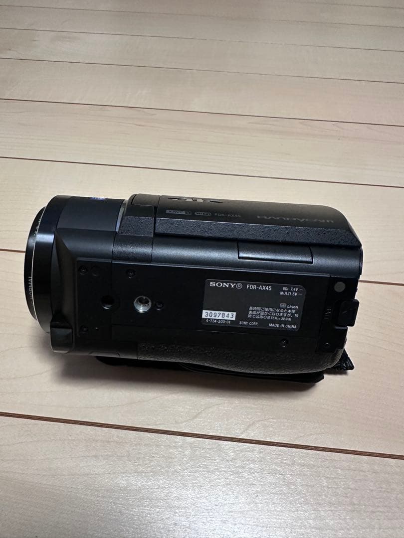 SONY 4K ハンディカム FDR-AX45 アクセサリーキット付属