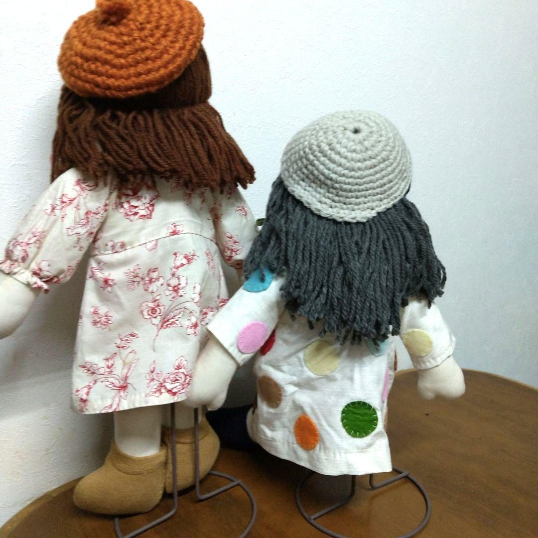 手作りドール 2体セット