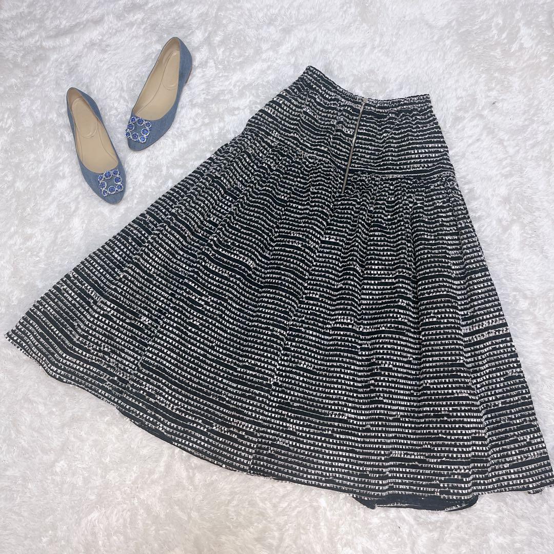 完売品✨SHE Tokyo Muddy fringe skirt スカート S