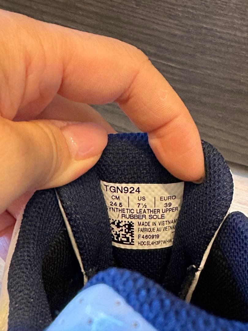 ASICS ゴルフシューズ 女性用 ホワイト24.5cm