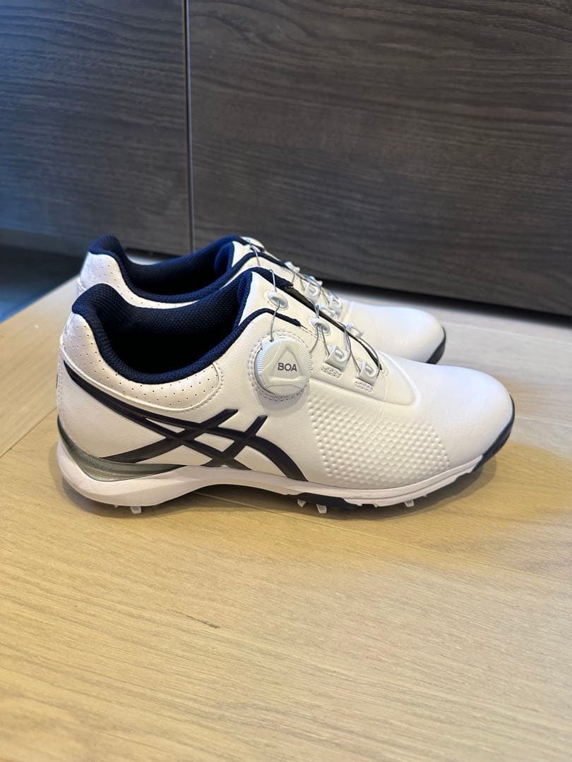 ASICS ゴルフシューズ 女性用 ホワイト24.5cm