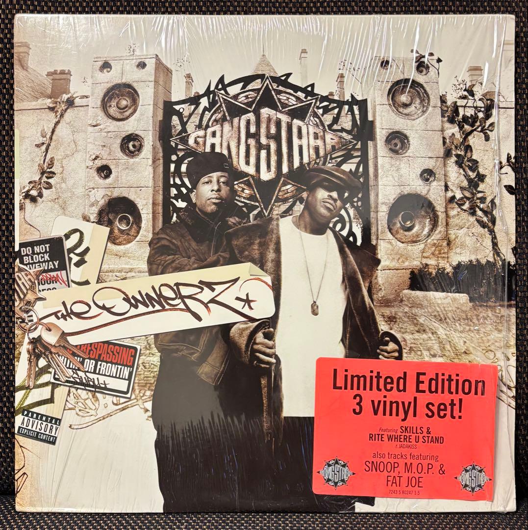 (USED)Gang Starr OWNERZ ３枚組レコード USオリジナル盤