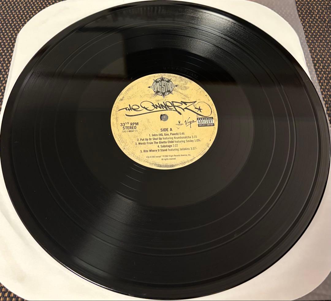 (USED)Gang Starr OWNERZ ３枚組レコード USオリジナル盤