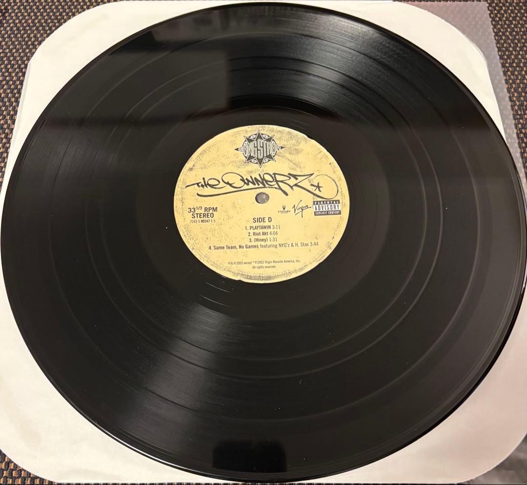 (USED)Gang Starr OWNERZ ３枚組レコード USオリジナル盤