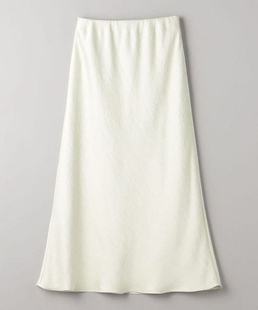 ほぼ新品＊BEAUTY&YOUTH UNITED ARROWSサテンスカートWⅰ