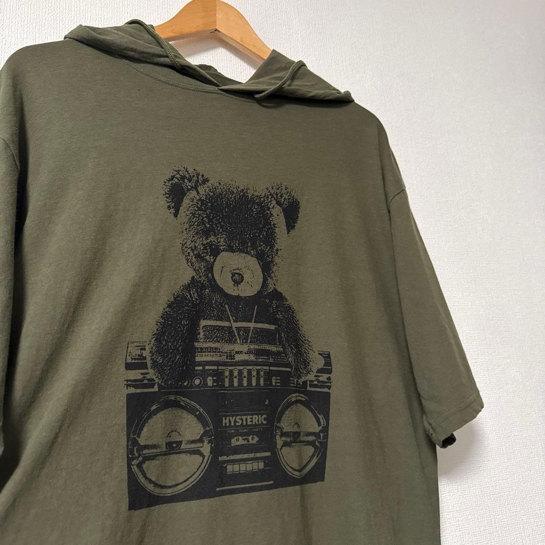 ヒステリックグラマー BEAR BOOMBOX ワンピース ユニセックス 日本製