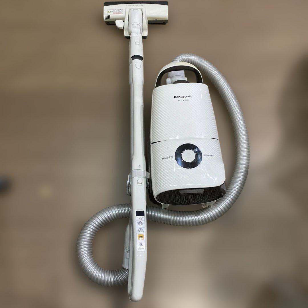 Panasonic MC-JP520G ホワイト キャニスター　紙パック式掃除機