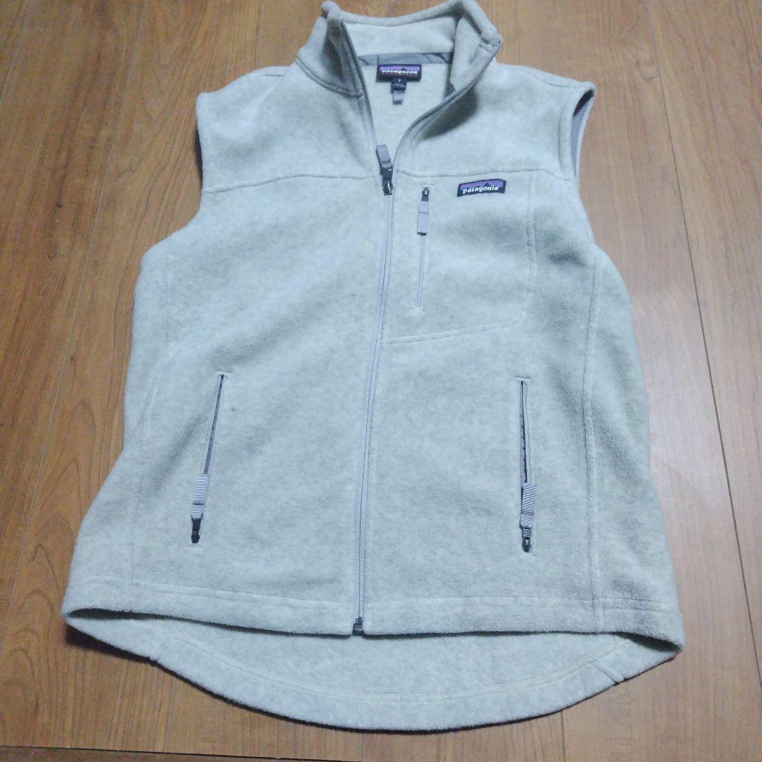 patagonia Synchilla ベスト S ライトグレー