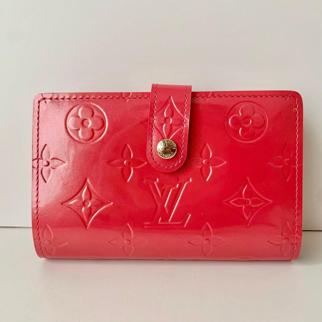 【ルイヴィトン】ヴィエノワ　ヴェルニ　ピンク　フランボワーズ　新品　がま口