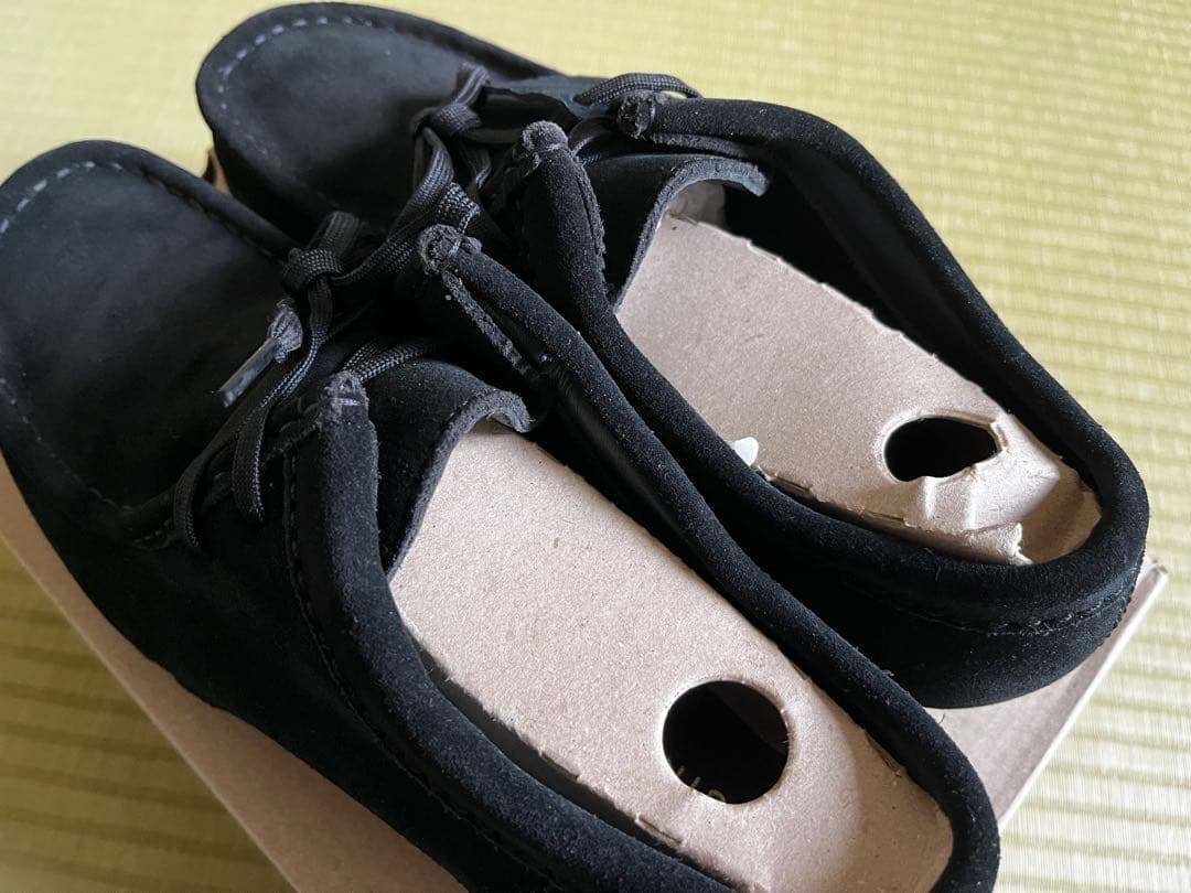 【新品・未使用】WallabeeGTX Black Suede size UK7