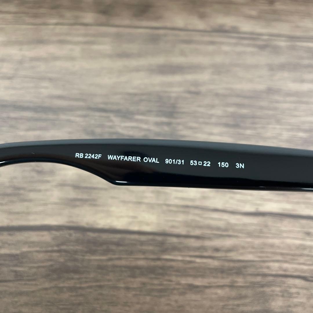 263315Ray-Ban サングラスRB2242F WAYFARER OVAL