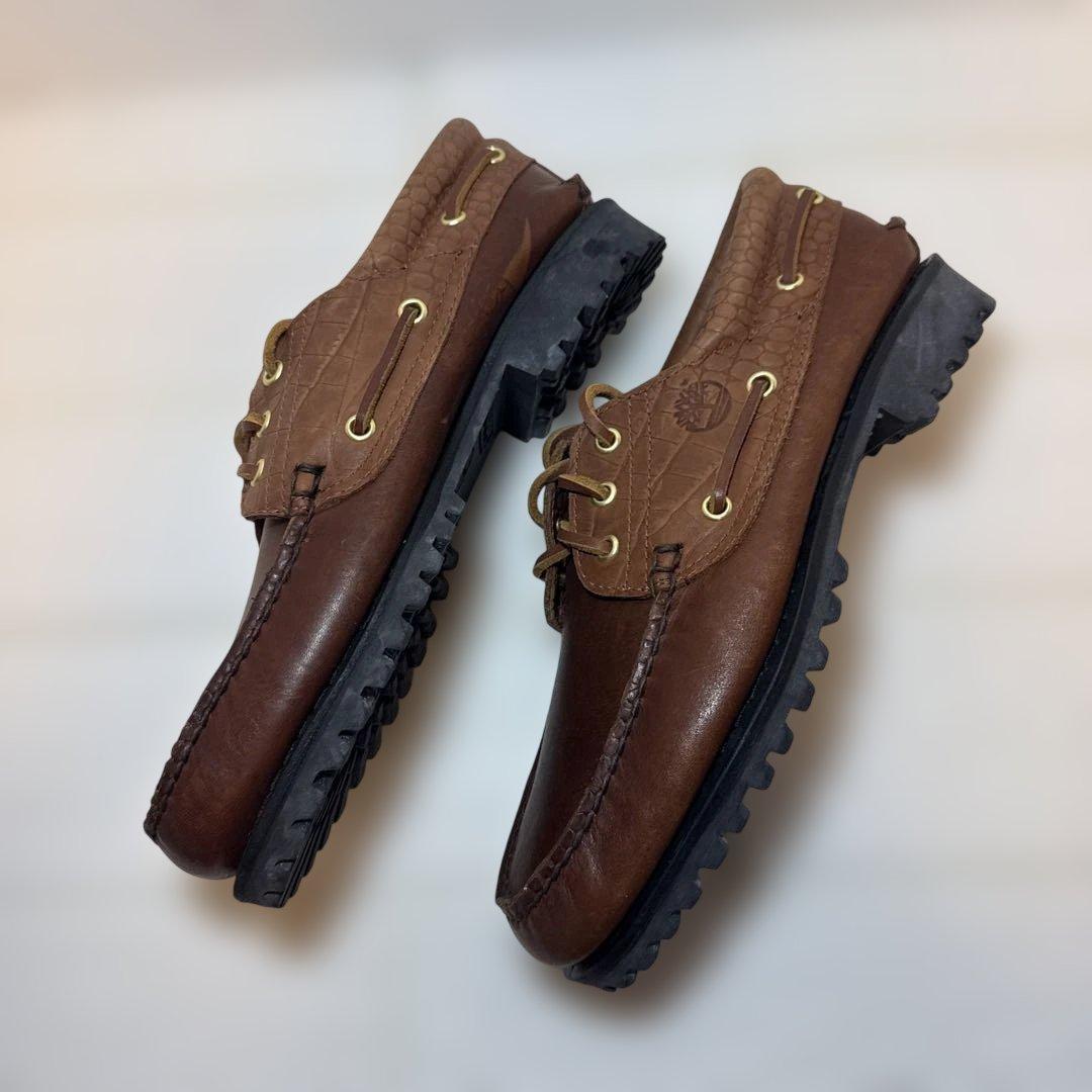 Timberland 3eye classic Lug ブラウン　27.0