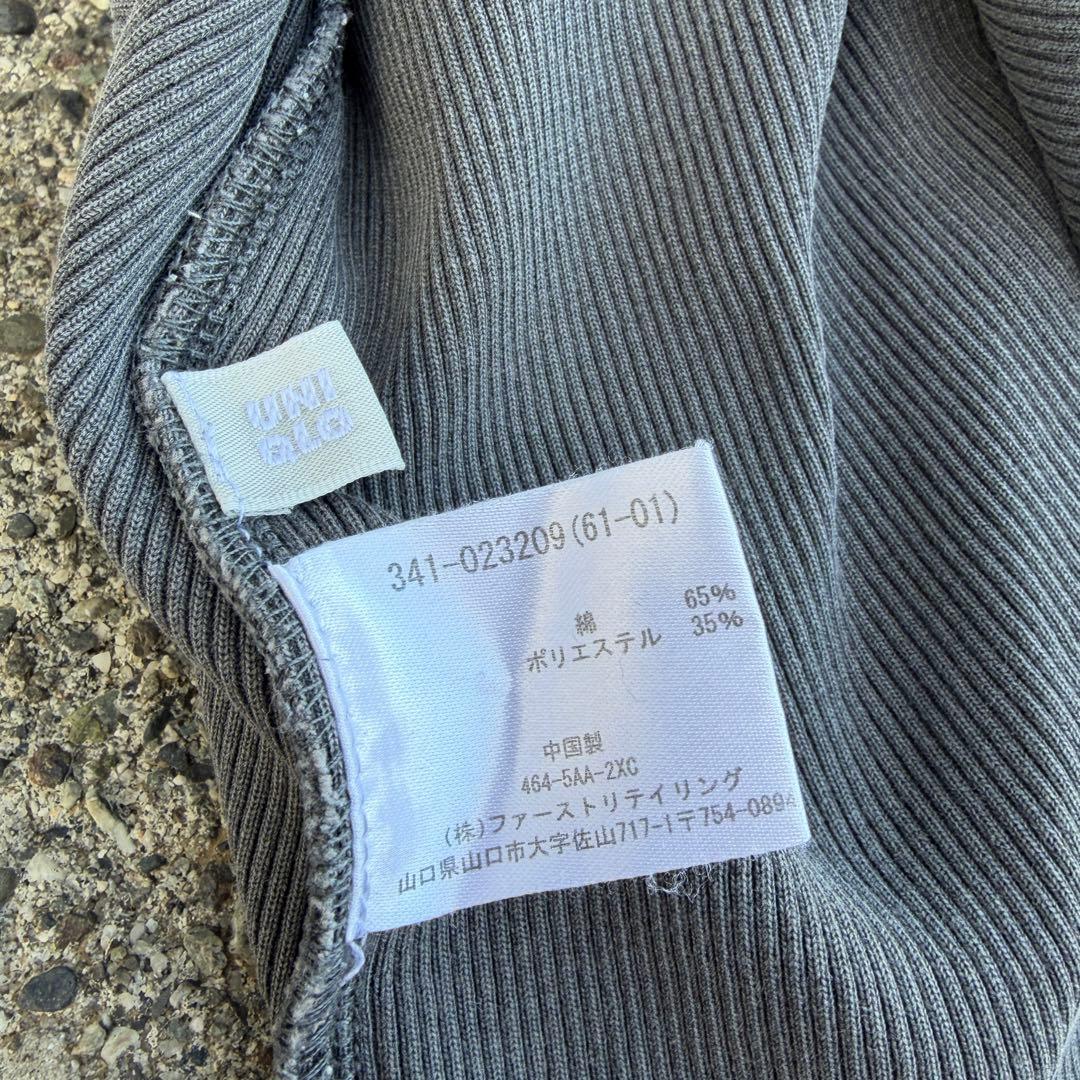 00s old uniqlo ヘンリーネック カットソー
