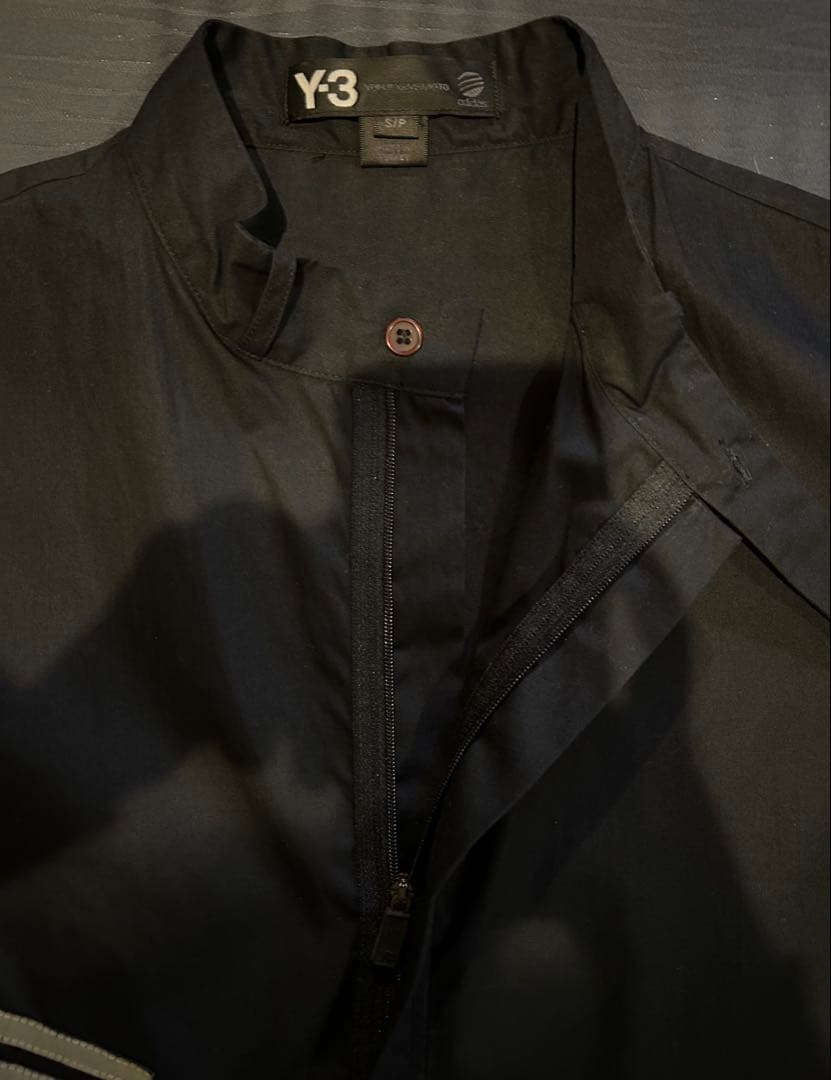 Y-3 ブラック ノースリーブ ベスト