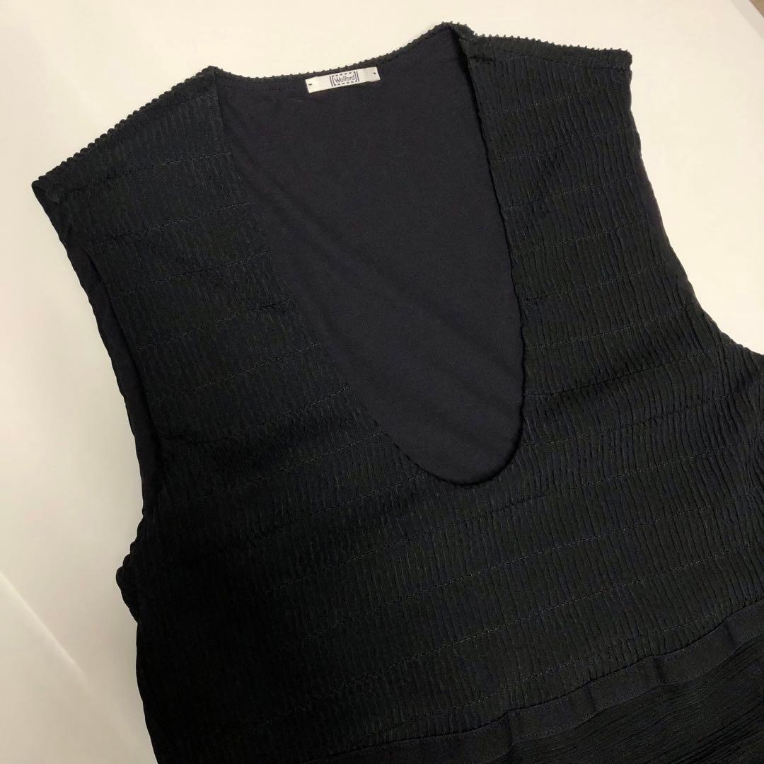 Wolford ウルフォード 黒タイトワンピース S 美品