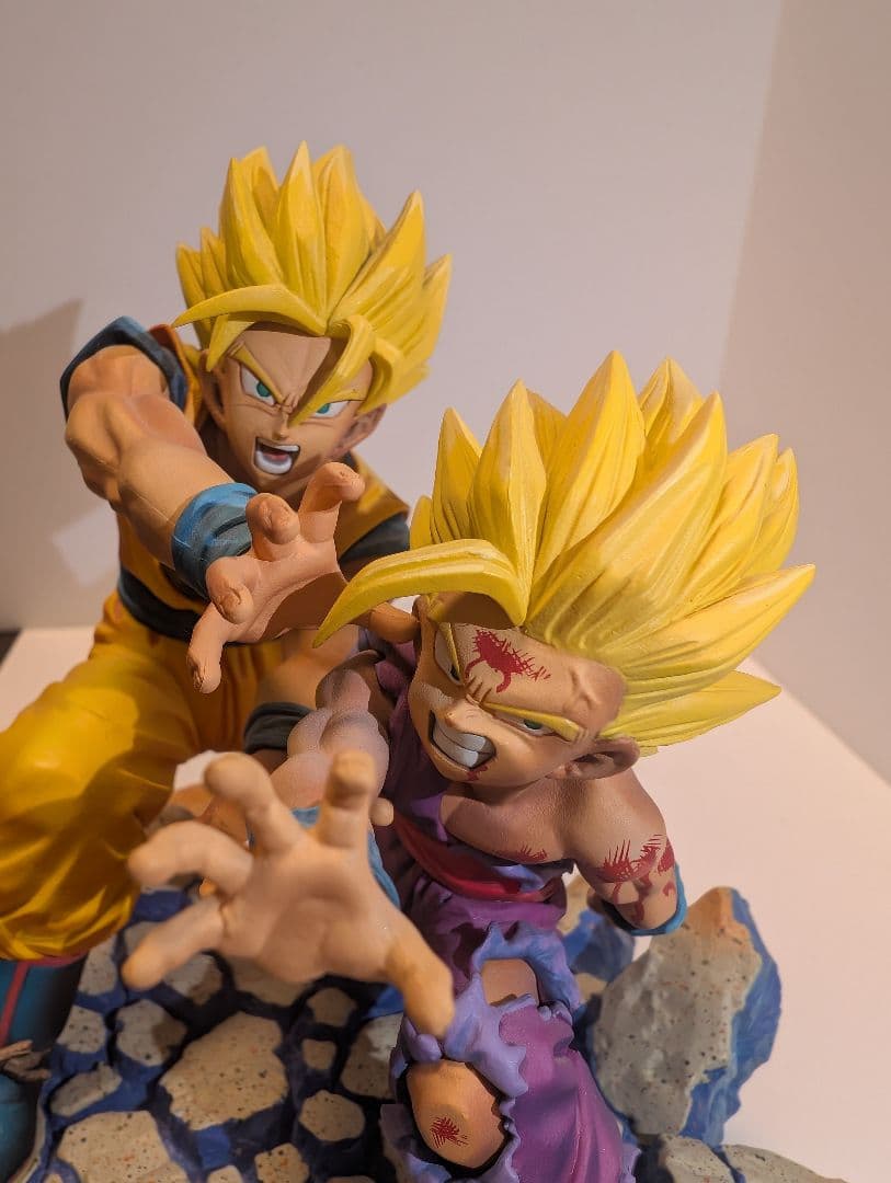 ドラゴンボール　フィギュア　プルーヴィー　親子かめはめ波　孫悟空　孫悟飯　正規品