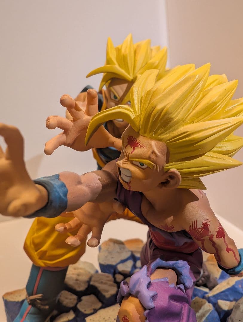ドラゴンボール　フィギュア　プルーヴィー　親子かめはめ波　孫悟空　孫悟飯　正規品