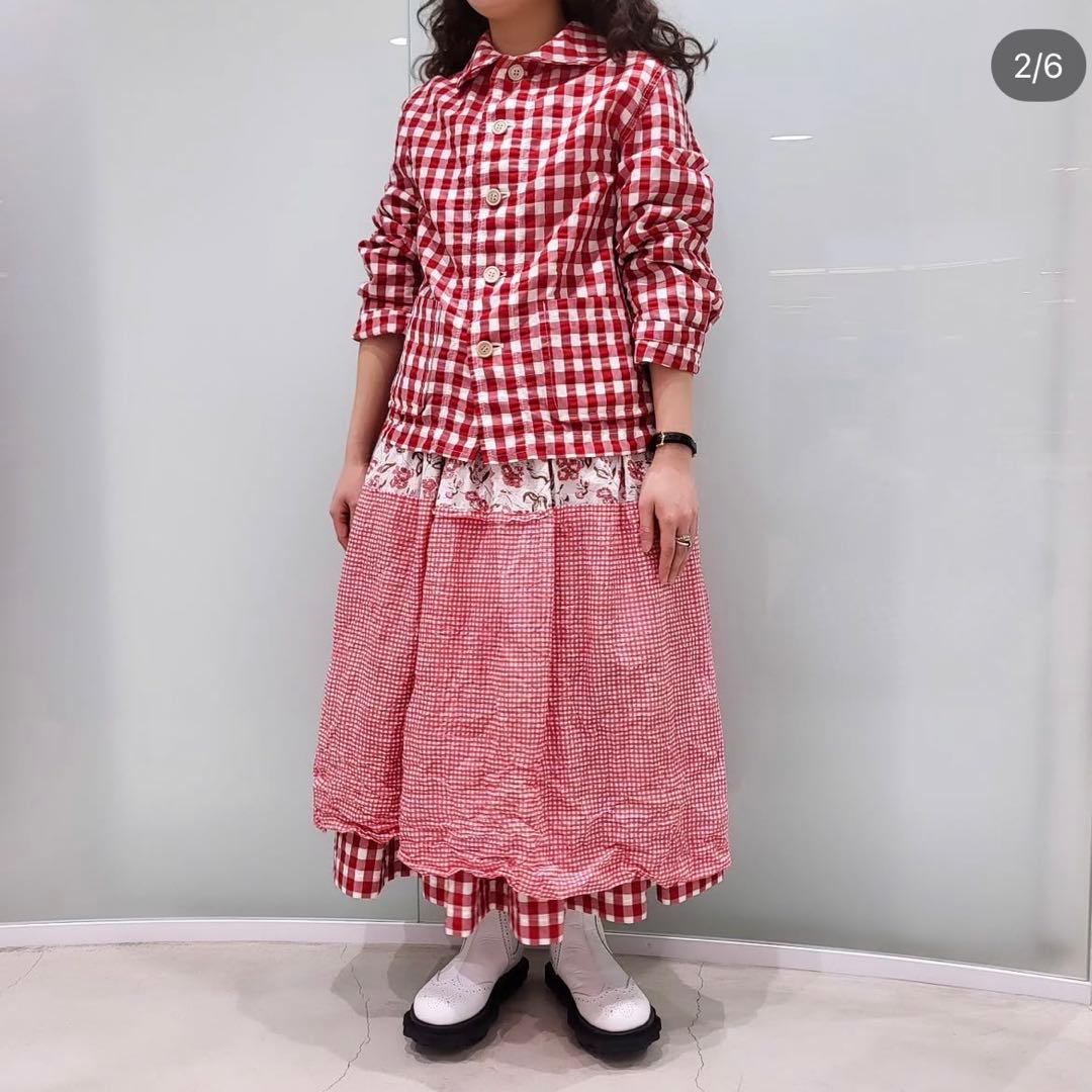 TAO COMME des GARCONS 2025 ギンガムチェックスカート