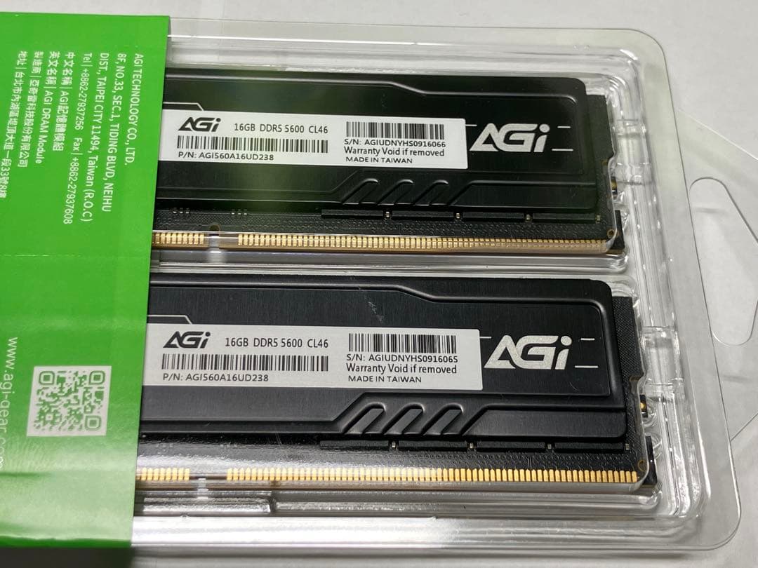 ゴ*ゴ様 【新品未開封】メモリDDR5-5600 16GB×2【Intel&AM