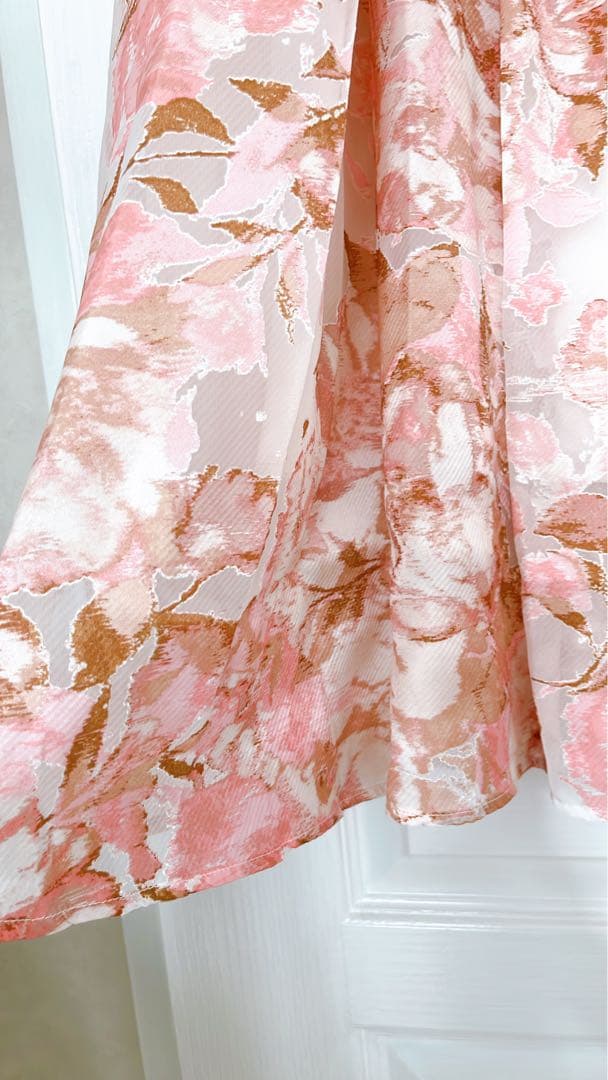 snidel 花柄オパールシアースカート　新品未使用