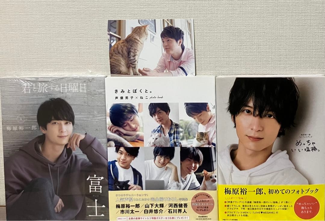 声優　梅原裕一郎　書籍　カレンダー　セット