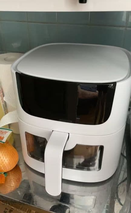 ビリシャス電気フライヤー 可視窓 大容量 4.5L 1-5 人用省エネモデル