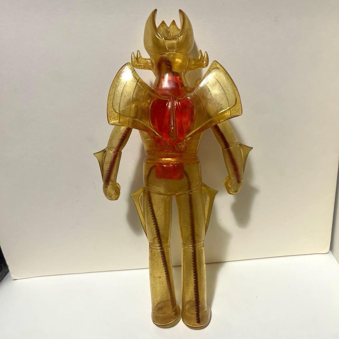 無版権 サンダーZ 透明 パチソフビ フィギュア 当時物