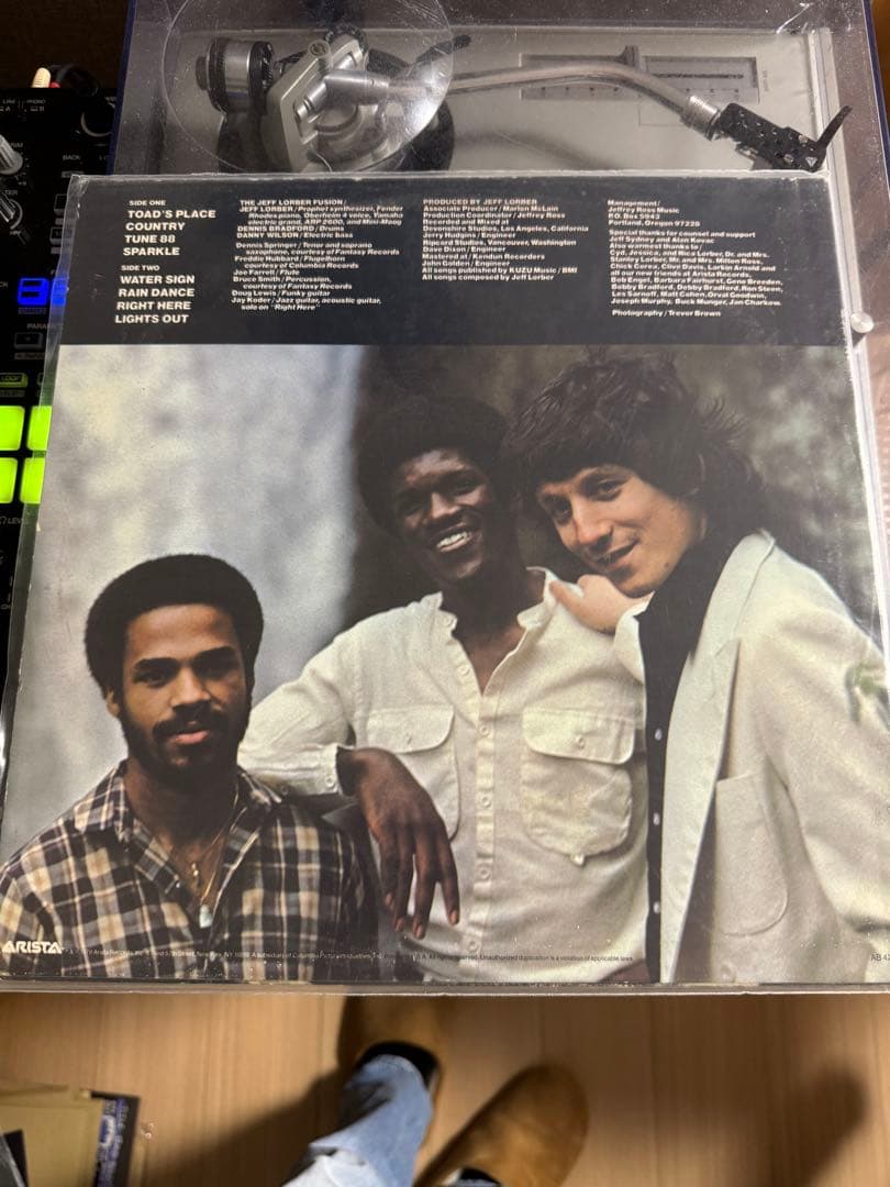 洋楽 THE JEFF LORBER FUSION - WATER SIGN