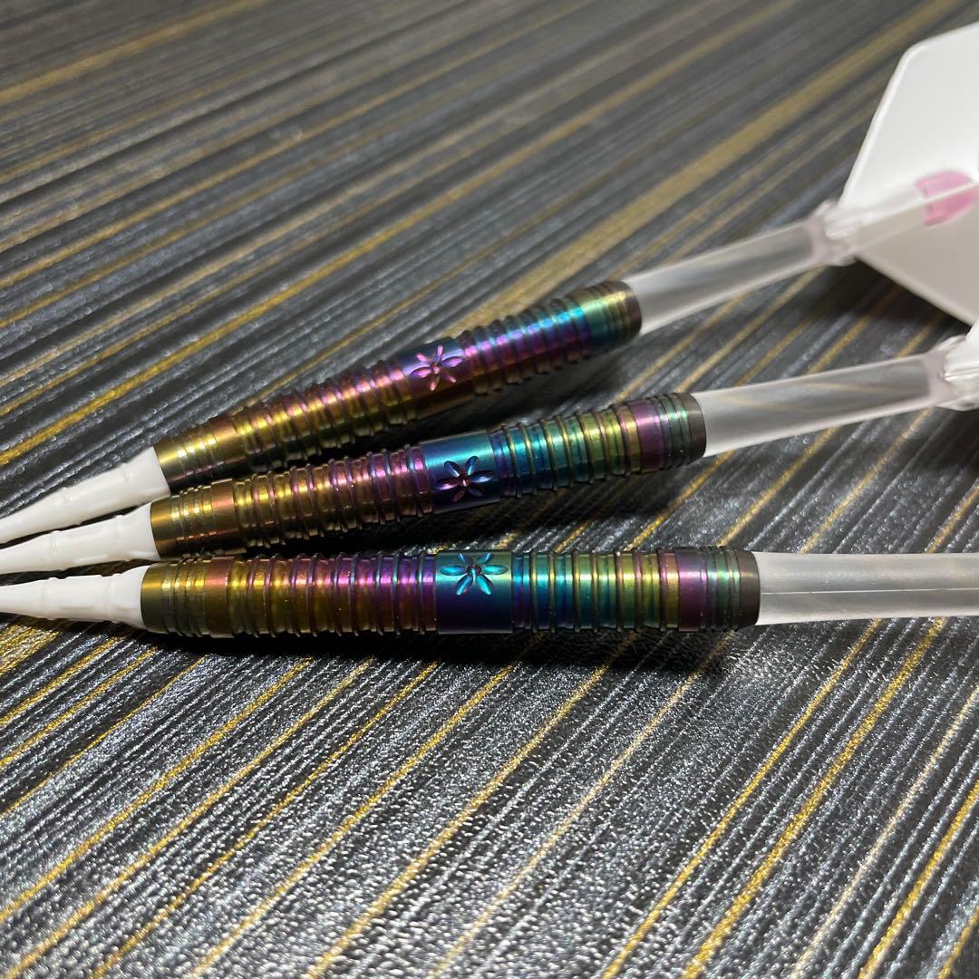 定価17000円 ソフトダーツ ペスカ US レインボー 林 桃加 プロ